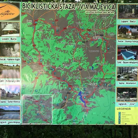 Villa Jezero Snijeznica - Vikendica Exterior foto